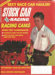STOCK CAR RACING 1990 NOV - Camshaft, HEI, Press, Garrett Hauler, McGriff, IMCA
